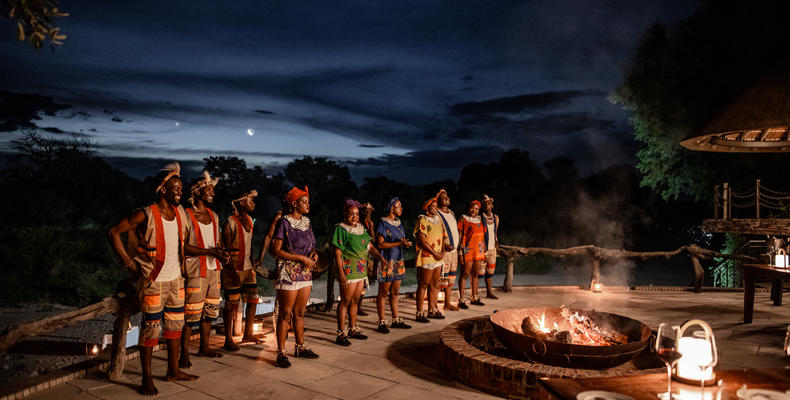 Tribal dancers