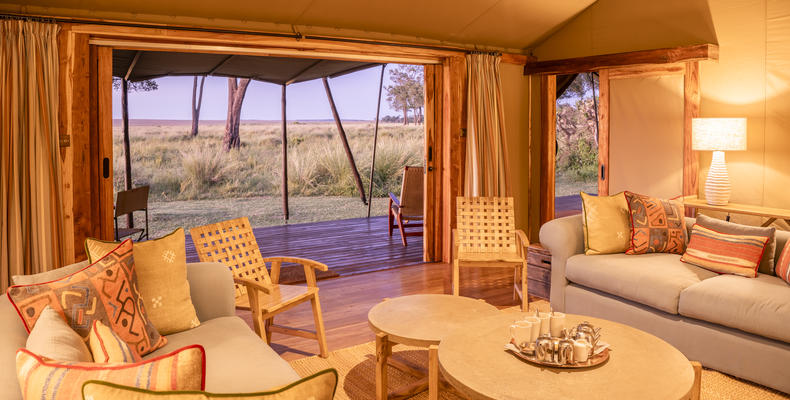 Governors' Camp Family Tent