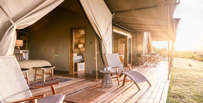 Governors' Camp Family Tent