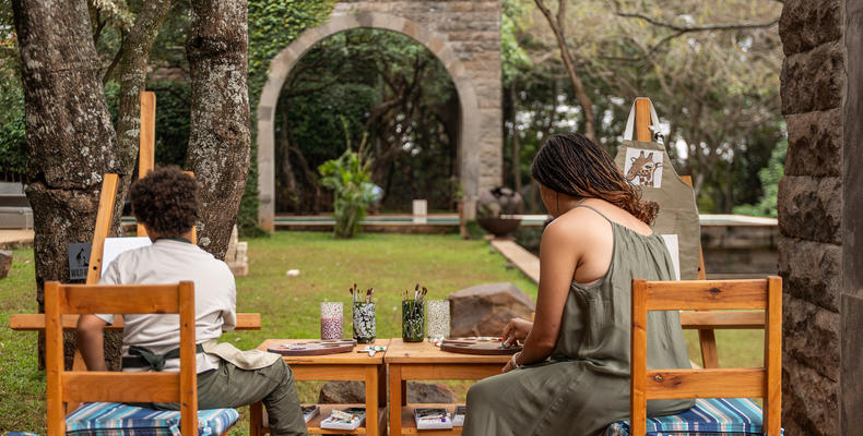 From landscapes to canvas