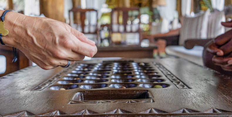 Swahili Bao Board Game
