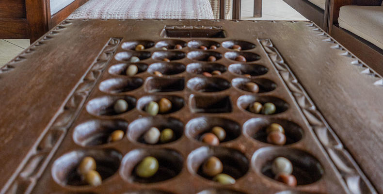 Swahili Bao Board Game