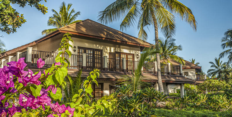 Breezes Bungalows; suites at top and Deluxes below