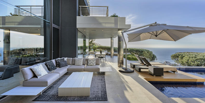 Outdoor Terrace by the pool 