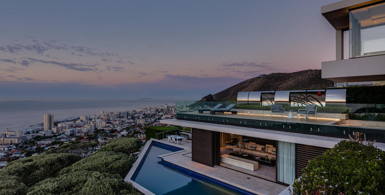 Sunsets from Moondance Villa