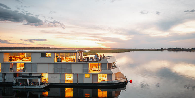 Zambezi Queen at Dusk