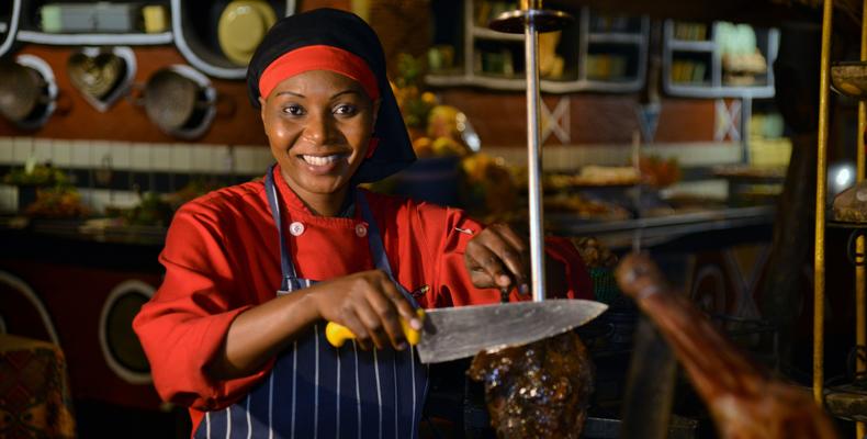 Boma chef at carvery