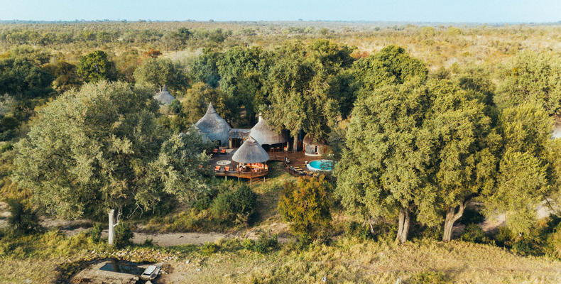 Hoyo Hoyo Safari Lodge - Arial View 1