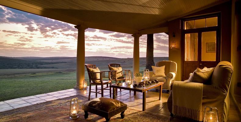 Gorah Elephant Camp Main House Verandah