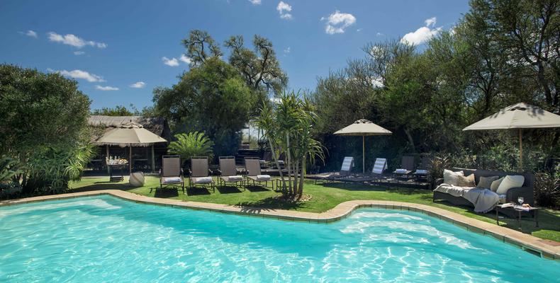 Gorah Elephant Camp Pool Area 