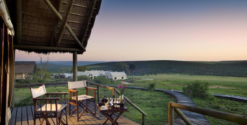 Gorah Elephant Camp Tented Suite Deck View