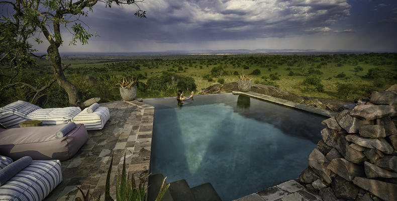 Endless view from the pool