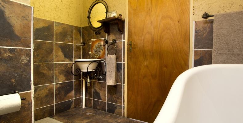 Bathroom in Twin Bed Chalet