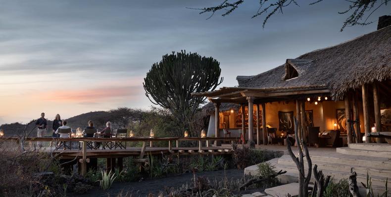 ol Donyo Lodge main area