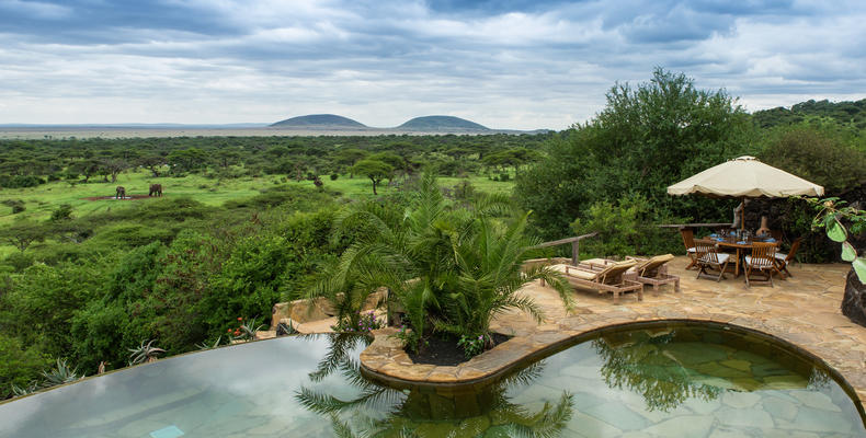 View from the Main Pool Area