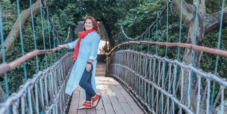 Mara Plains Camp Entrance Bridge