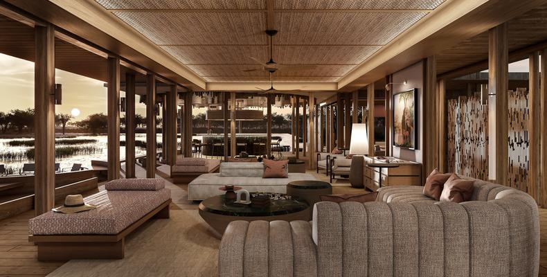 Baines' Lodge - Lounge