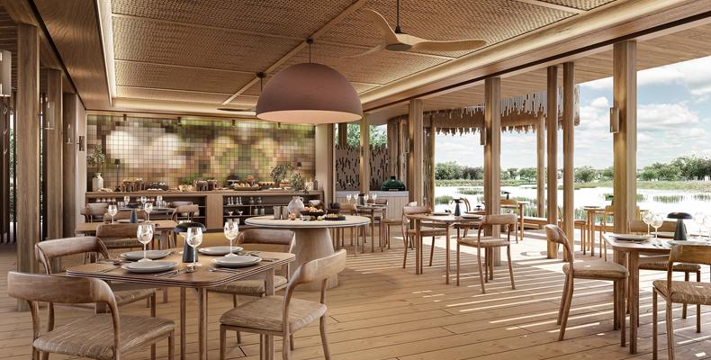Baines' Lodge - Dining
