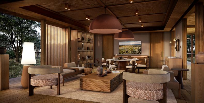 Baines' Lodge - Explorers Lounge