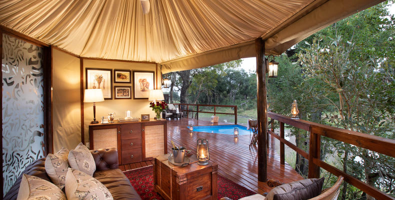 1. Signature Hamiltons Tented Camp - Suite Exterior