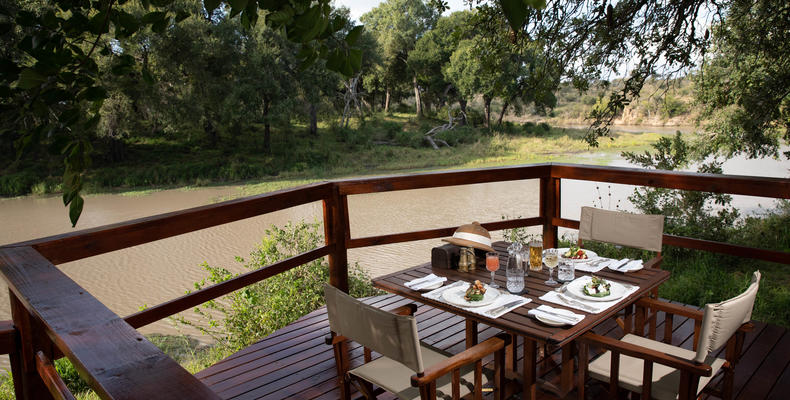 Hamiltons Tented Camp - Deck View 1