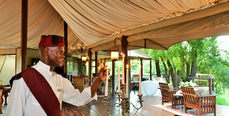 Hamiltons Tented Camp - Dining