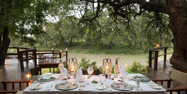 Hamiltons Tented Camp - Dining Area 2