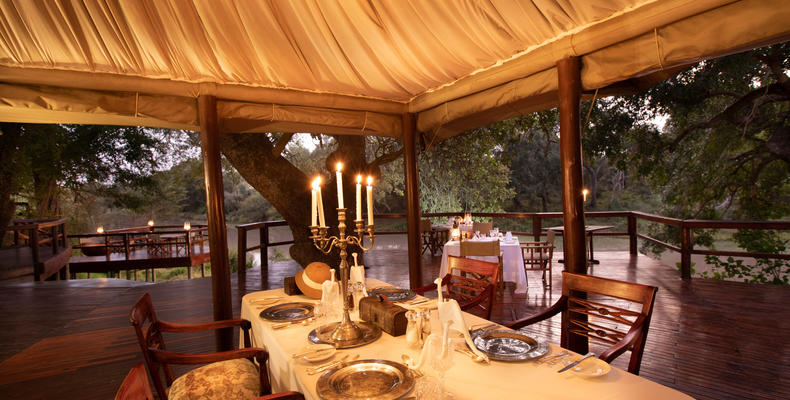 Hamiltons Tented Camp - Dining Area 3