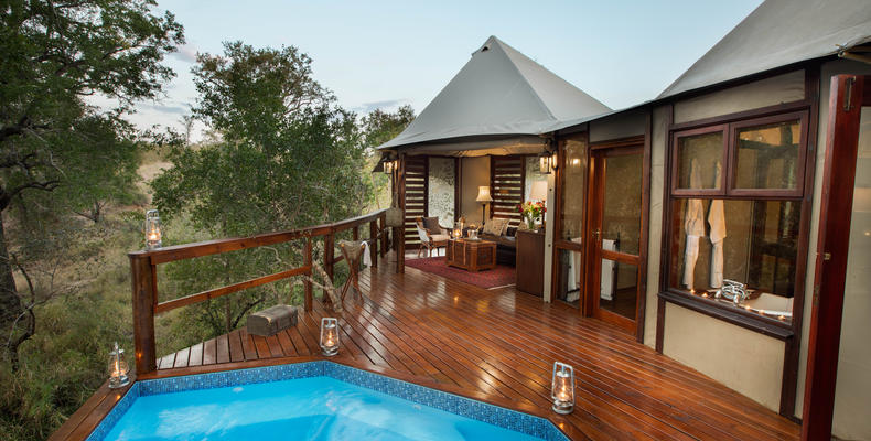 Hamiltons Tented Camp - Suite Deck Exterior 2