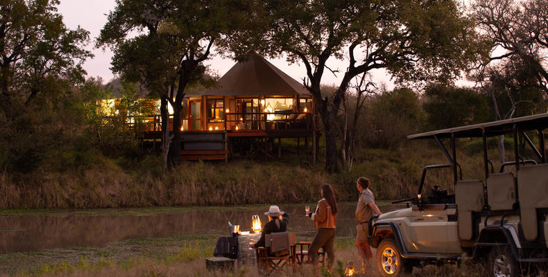 Hamiltons Tented Camp - Sunset Views 3