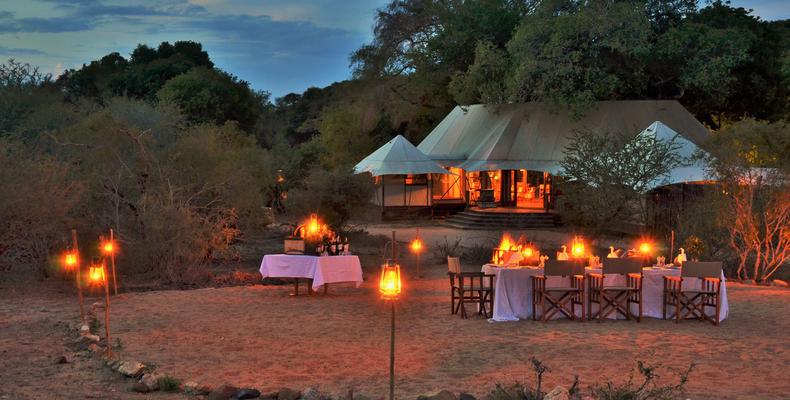 Hamiltons Tented Camp Bush - Dining 1