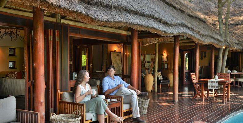 Imbali Safari Lodge - Deck