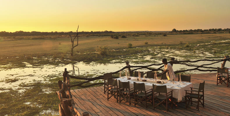 Kafunta Dining on the Deck