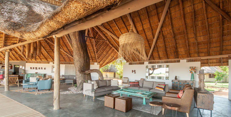 Kafunta River Lodge - Lounge