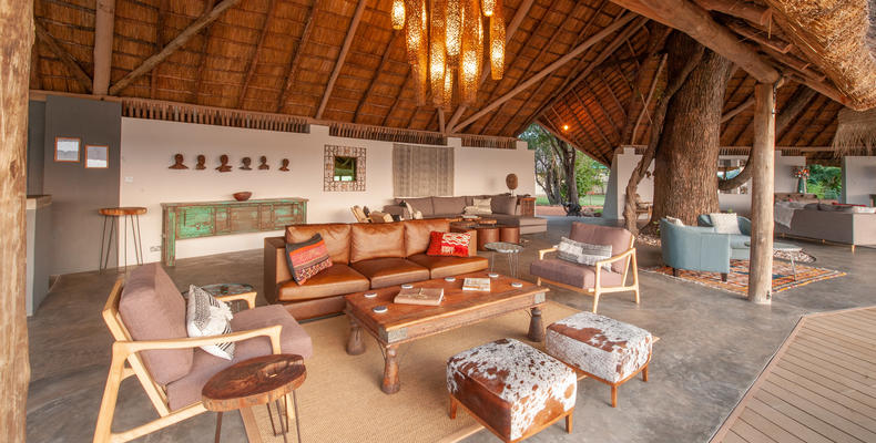 Kafunta River Lodge - Lounge