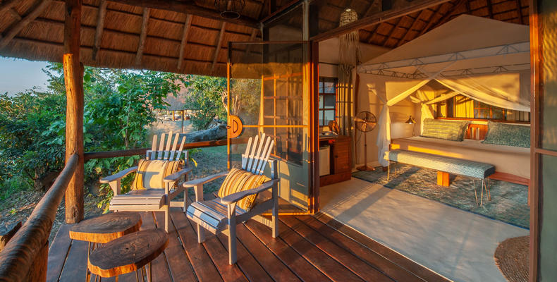 Kafunta River Lodge - Standard chalet