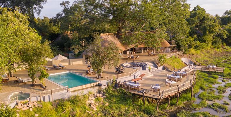 Kafunta River Lodge - the main area