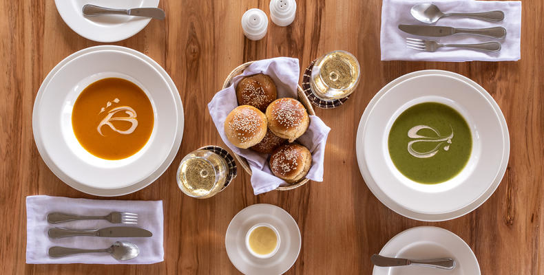 Delicious meals made with fresh local ingredients
