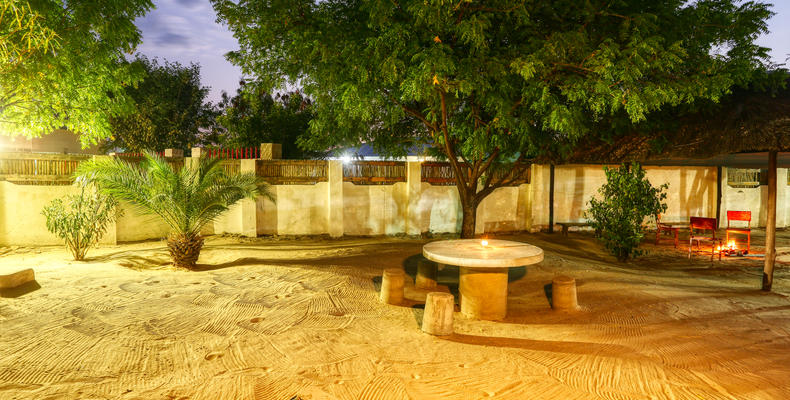 Braai Area at Night
