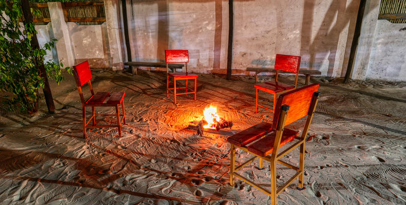 Braai Area at Night