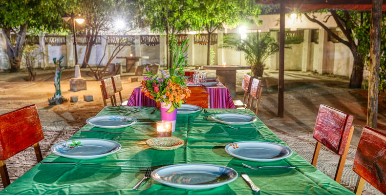 Braai Area at Night