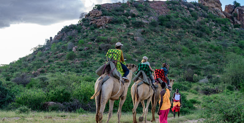 Camel riding