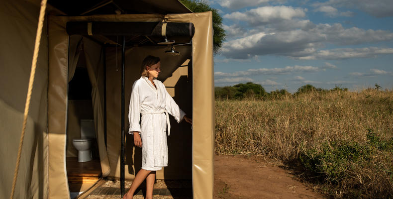 Outdoor shower