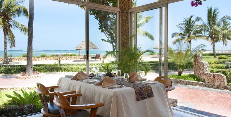 Restaurant with the Beach View
