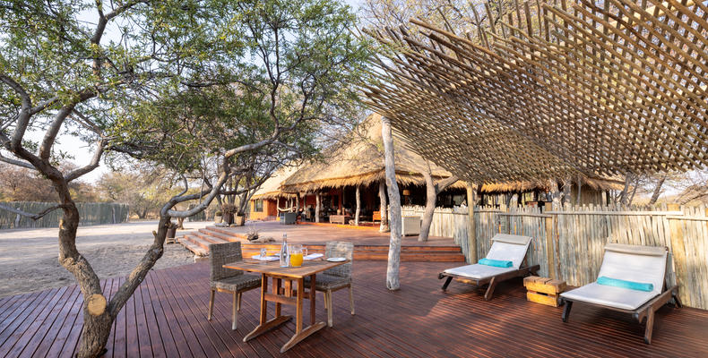 Main Lodge Outdoor Deck