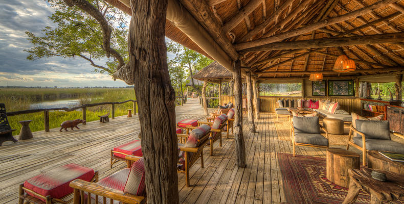 Camp Xakanaxa Main Area Lounge 
