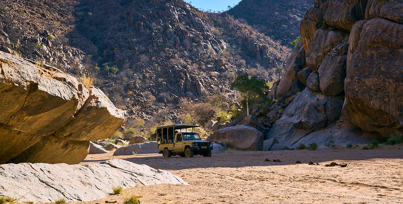 Huab River - ephemeral river drive