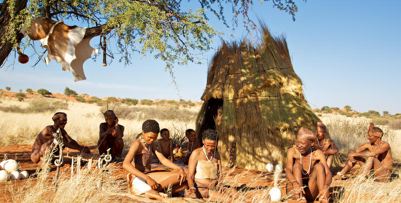 Bushman village