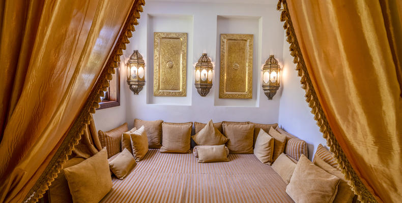 Day-Bed in a 02 Bedroom Villa