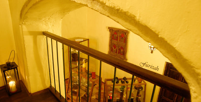 The staircase corridor